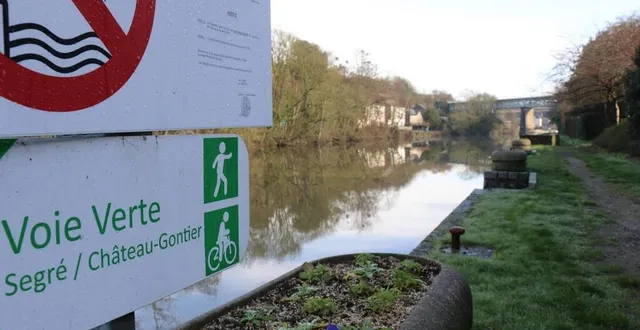 photo  le projet de voie verte à l’étude depuis 2020 permettrait « de connecter segré et le lion-d’angers en longeant l’oudon sur une vingtaine de kilomètres ».  &copy;  archives co 