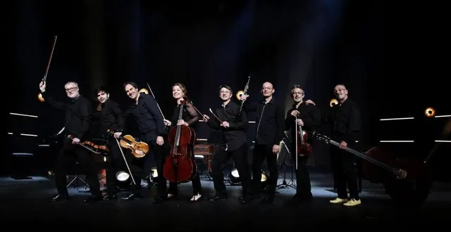 photo  invité à sablé-sur-sarthe l’année dernière, le sirba octet ouvrira le bal de ma région virtuose, le vendredi 26 janvier 2024, à la flèche (sarthe).  &copy;  caroline doutre 