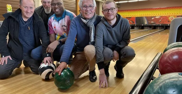 photo  ibrahima touré et joseph chenni, au centre, dirigent le bowl’maine sablé.  &copy;  le maine libre 