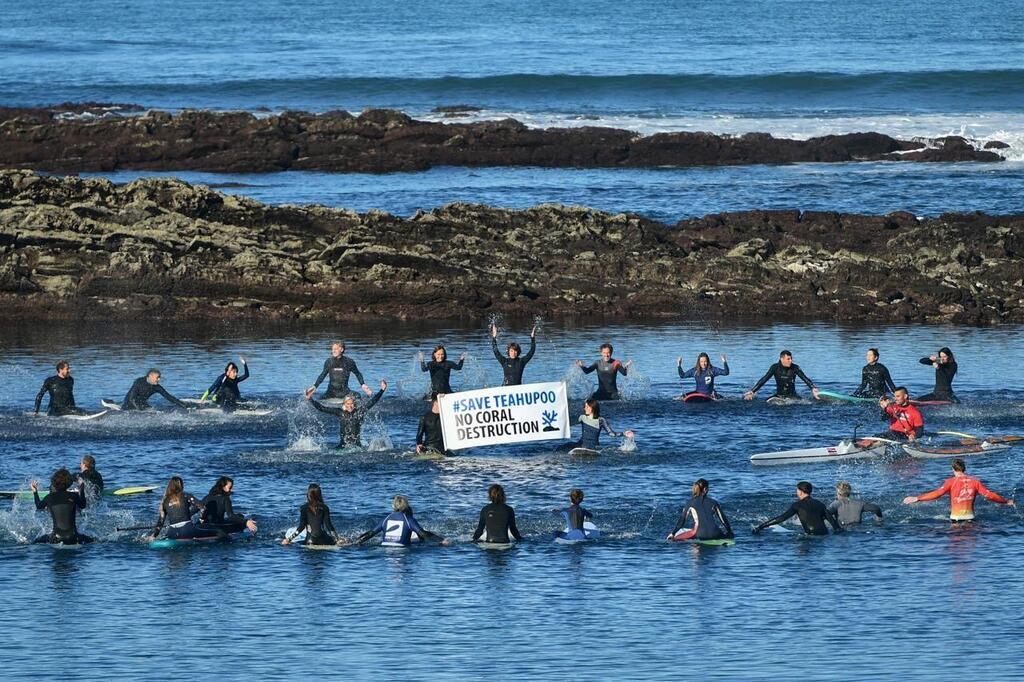 JO 2024 Pays Basque 200 Personnes Protestent Contre Les Travaux Du   P33666877D6083306G 