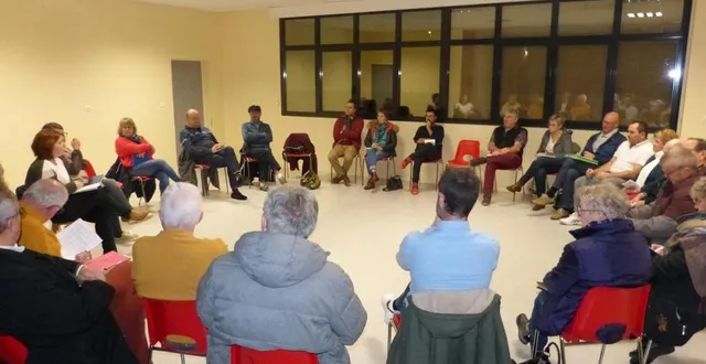 photo  près de 30 personnes ont participé à la première réunion du projet de territoire « inspirez-nous, engagez-vous ».  &copy;  le maine libre 