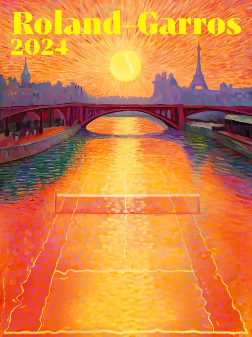 Roland-Garros. L’affiche de l’édition 2024 dévoilée, avec un clin d’œil