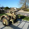 photo  le canon antiaérien allemand flak 38 était exposé depuis 2014 à saint-lambert-sur-dive. ses points d’ancrage au sol ont été forcés. 