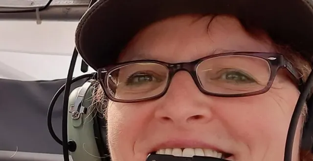 photo  la passion pour le pilotage et l’aéronautique a conduit corinne herbelin à créer une association basée à bouloire.  &copy;  le maine libre 