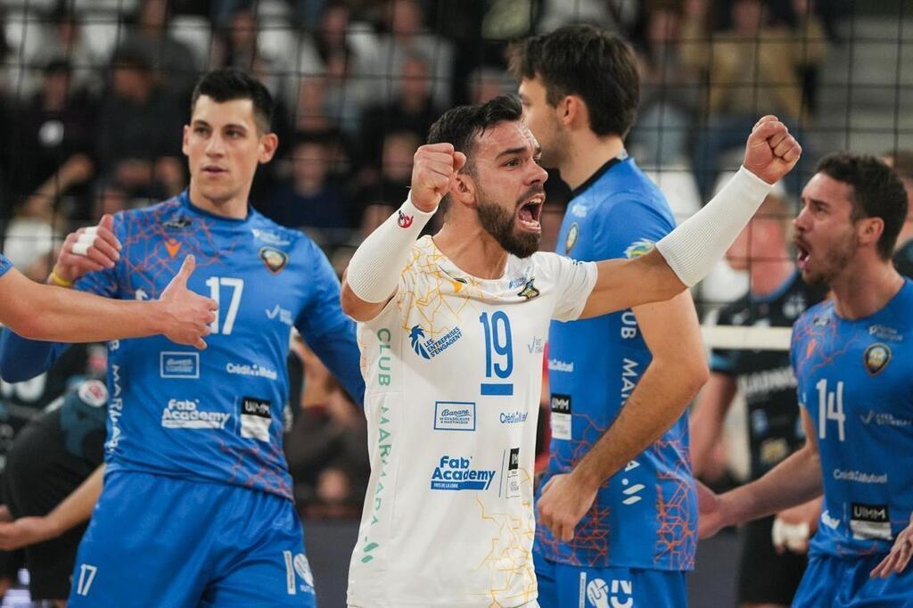 Loire Atlantique Volley Ball Ligue A Spikeligue Franco Massimino