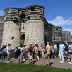 photo  angers, le 17 août 2023. pièce maîtresse du patrimoine angevin, le château a fait le plein de visiteurs cette année. 