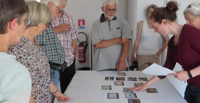 photo  la fresque du climat lors de l’animation à l’escarbille.  &copy;  ouest-france 