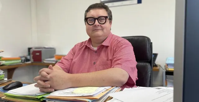 photo  l’avocat marc poisson sera le bâtonnier du barreau d’argentan à partir du 1er janvier 2024.  &copy;  ouest-france 