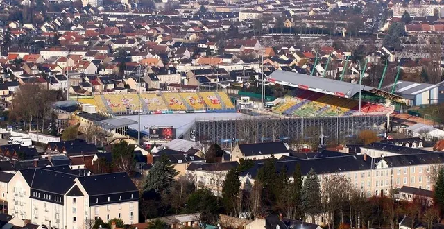 photo  le stade léon-bollée, le mardi 15 décembre 2009.  &copy;  archives le maine libre – hervé petitbon 