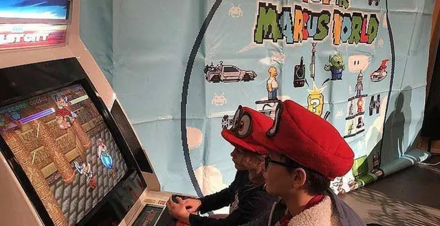 photo  le rétrogaming séduit de plus en plus les jeunes générations.  &copy;  archives le maine libre 