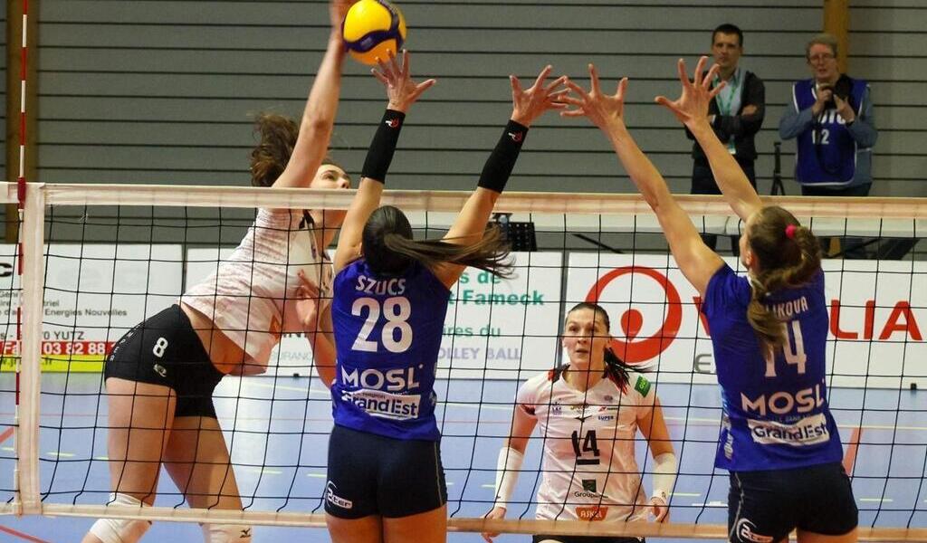 Volley-ball Ligue AF : Quimper A Essayé De S’accrocher à Terville ...