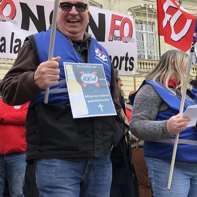 photo les manifestations contre la réforme des retraites ont animé les rues saboliennes durant l’hiver 2022/2023.  ©  ouest-france