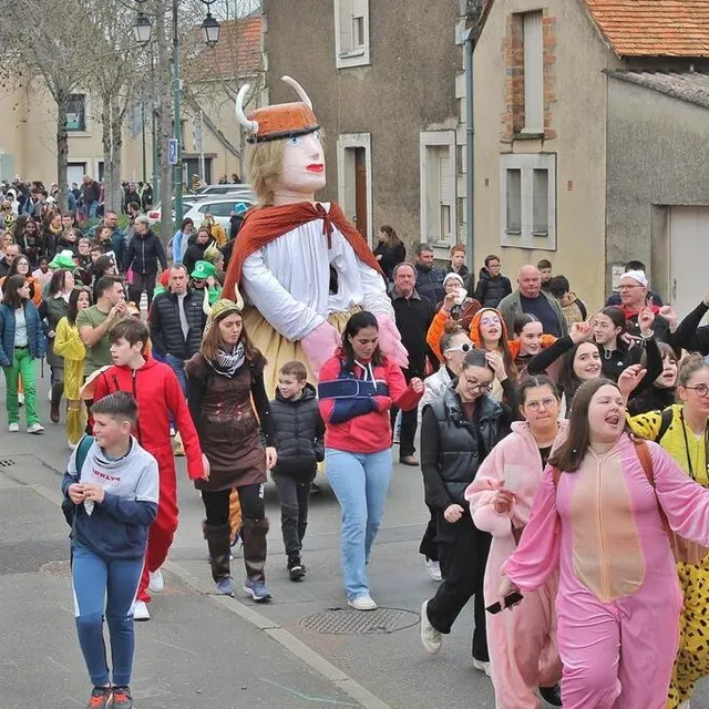 photo le carnaval 2023 de précigné.  ©  ouest-france