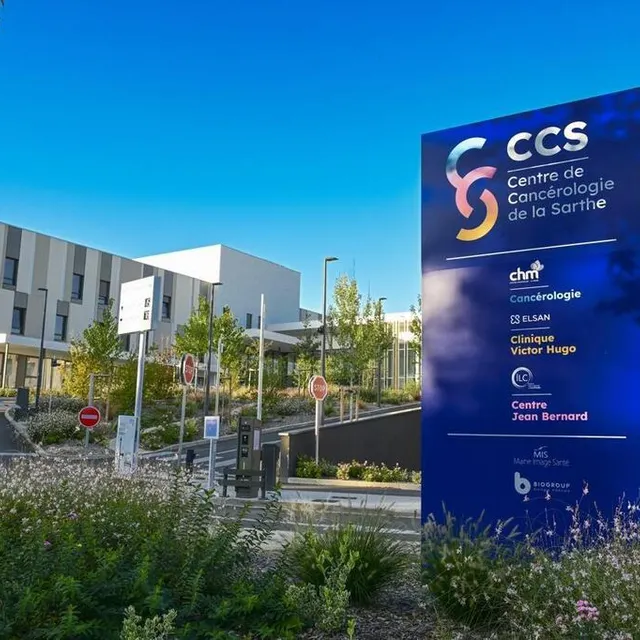 photo le centre de cancérologie de la sarthe a ouvert en 2022, route de degré.  ©  photo archives le maine libre – yvon loué