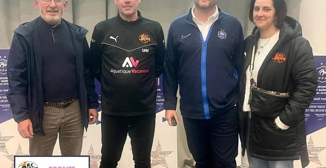 photo  en plus des très bons résultats, l’ac aigné a également reçu le label « jeunes et féminines » pour la période 2023-2026.   &copy;  district de football de la sarthe 