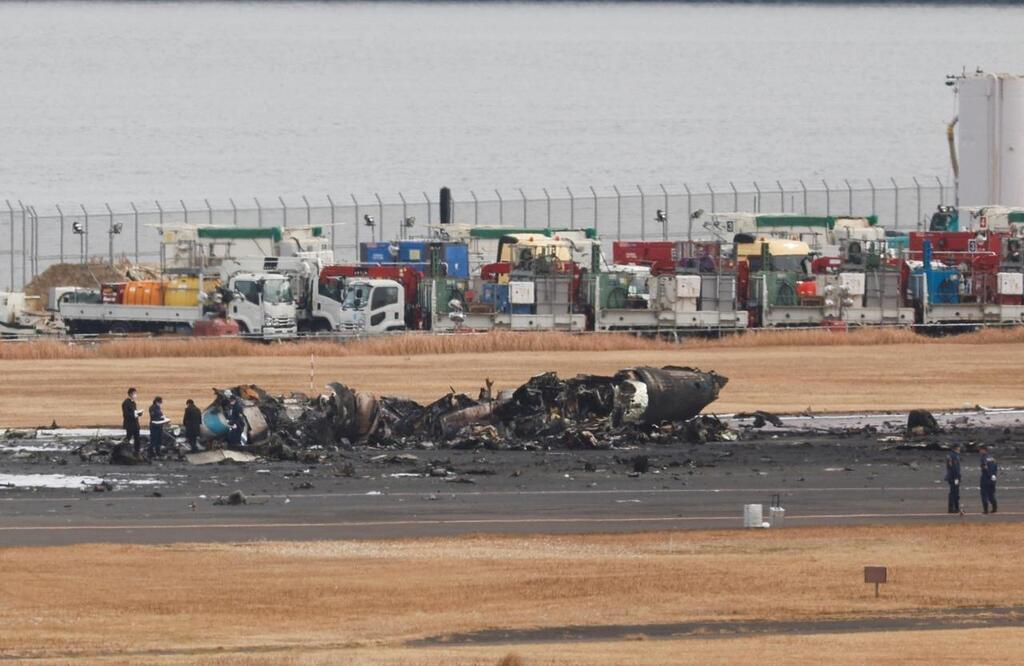 Collision à l'aéroport de Tokyo-Haneda