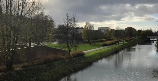 photo  le parc de l’île aux planches sera fermé ce jeudi 4 janvier 2024.  &copy;  le maine libre 