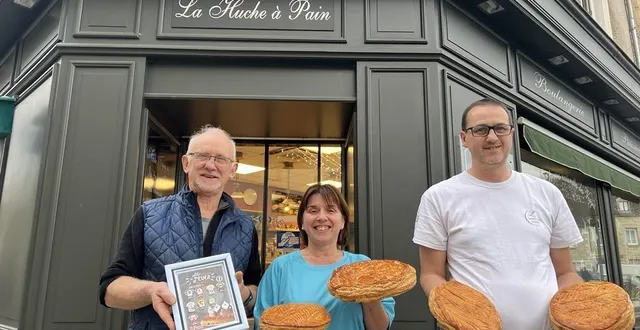 photo  de gauche à droite : joël poussier, isabelle et jean-luc becaert.  &copy;  ouest-france 