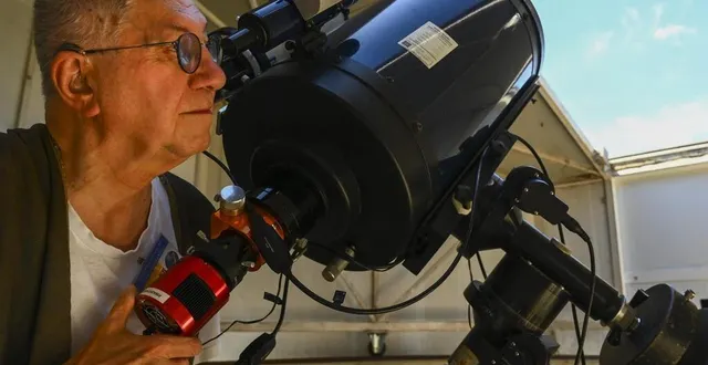 photo  des météores sont actuellement visibles dans le ciel sarthois, confirme richard dauvillier (photo), un passionné d’astronomie.  &copy;  photo d’illustration : archives le maine libre 