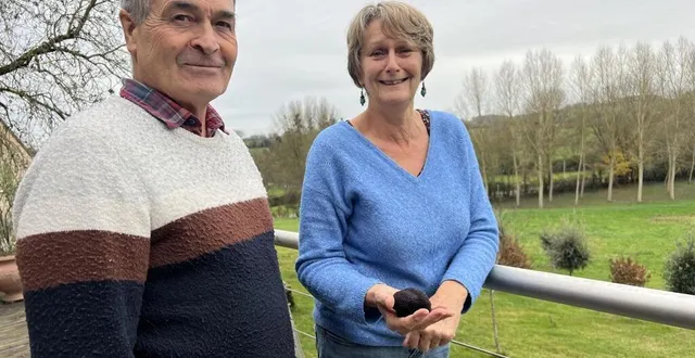 photo  antoine et nadine heurtebize apprécient leurs truffes très simplement, crues et râpées sur du boudin blanc, des œufs à la coque ou une purée.  &copy;  yanne boloh 