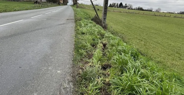 photo  une jeune femme de 20 ans est décédée dans l’orne ce dimanche 7 janviers 2024, vers 5 h. l’accident s’est produit à 3 km de saint-germain-de-la-coudre sur la rd 7 en direction de la ferté-bernard.  &copy;  ouest-france 