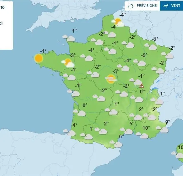 Neige, verglas et températures à quoi fautil s’attendre dans les