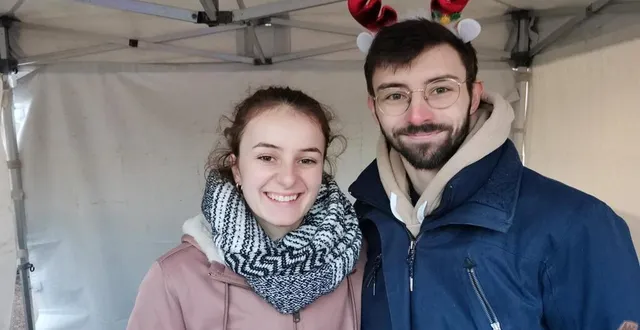 photo  manon dupras et jérémy pipart, tous deux âgés de 21 ans, préparent la 28e édition du 4l trophy.  &copy;  ouest-france 
