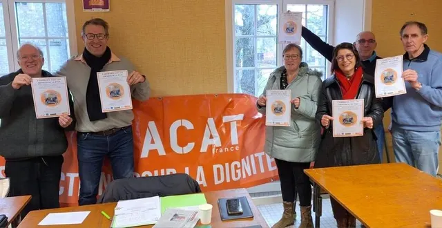 photo  eric ménager, le second à partir de la gauche est le responsable du groupe.  &copy;  ouest-france 