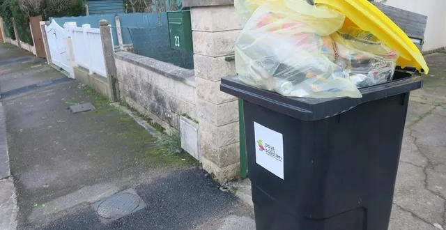 photo  les bacs jaunes sont désormais en service pour la collecte du tri sélectif sur le pays sabolien.  &copy;  ouest france 