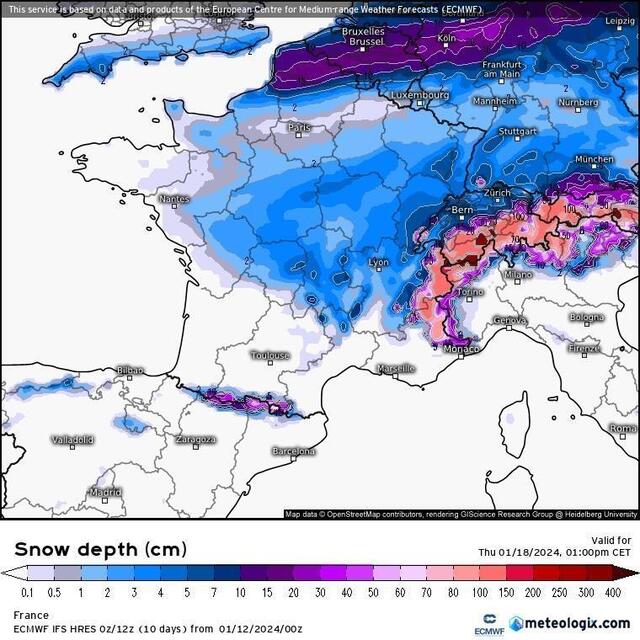 Neige, pluie, températures… Quelles prévisions météo pour ce weekend