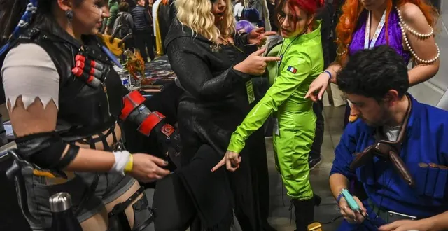 photo  le mans, janvier 2023. le cosplay a toujours la part belle au geek life festival.  &copy;  archives le maine libre – denis lambert 