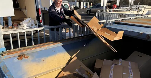 photo  la déchetterie n’a pas enregistré de croissance de la fréquentation, par rapport aux deux précédents sites sur la même période.  &copy;  le maine libre 