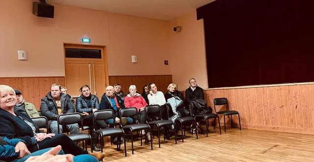 photo  les nouveaux habitants ont été accueillis à l’occasion de la cérémonie des vœux.  &copy;  ouest-france 