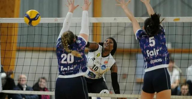 photo  marina ajavon et les niortaises tiennent leur match référence.  &copy;  co – christophe bernard 