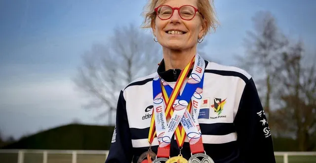 photo  sandrine lagrée est l’une des trois sportives sarthoises sélectionnées parmi les 11 000 porteurs de la flamme olympique avant la cérémonie d’ouverture des jeux de paris en juillet 2024.  &copy;  archives 