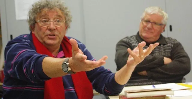 photo  fernand legeard, passionné du mainiot, sa langue maternelle, en est un fervent défenseur.  &copy;  ouest-france 