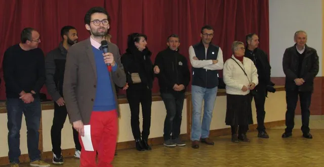 photo  vendredi soir, le maire jérôme prémartin a présenté ses vœux aux mareillais.  &copy;  ouest-france 