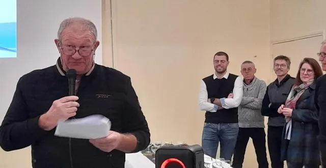 photo  luc bourmault, maire, annonce les projets de l’année.  &copy;  ouest-france 