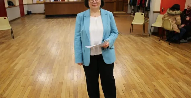 photo  fabienne ménager, la maire de saint-rémy-du-val.  &copy;  le maine libre 