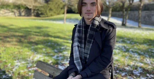 photo  danylo shatalov, réfugié ukrainien de 18 ans, est arrivé à alençon à l’automne 2023.  &copy;  ouest-france 