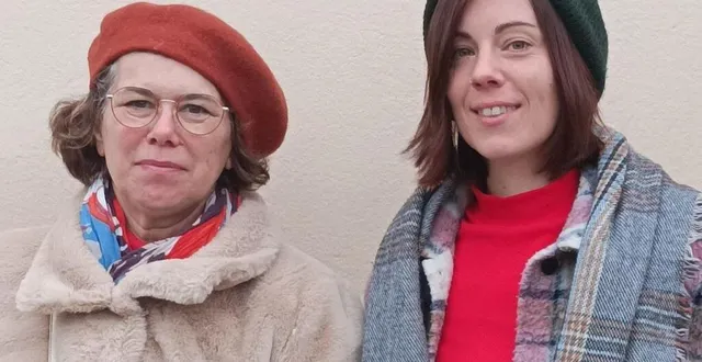 photo  isabelle pottier et cécilia moriceau, agents recenseurs.  &copy;  maine libre 