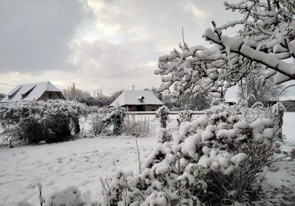 Neige en Normandie envoyeznous vos plus belles photos Trouville