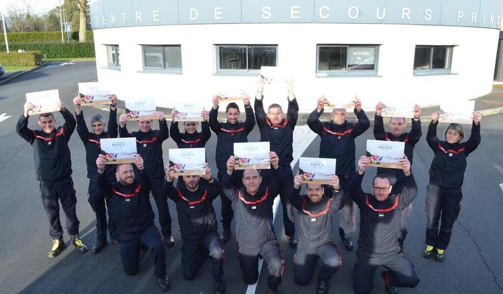 La caserne de Bayeux vainqueur des championnats de France des calendriers  des pompiers 2024 - France Bleu