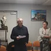photo stéphane cribier, maire et son conseiller municipal ont présenté leurs vœux à la population.