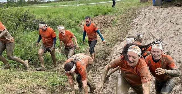 photo  l’édition 2023 de la mud’ouche avait rassemblé 1 100 participants.  &copy;  archives ouest-france 