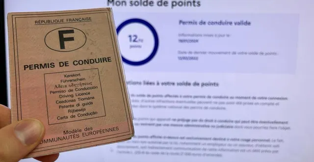 photo  il est désormais simple de connaître son solde de points via internet.  &copy;  photo le maine libre 