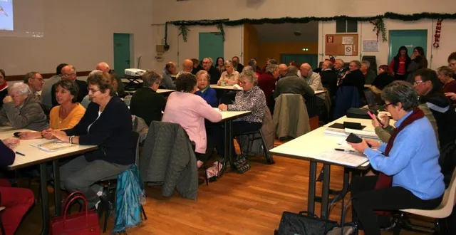 photo  les adhérents sont venus nombreux assister à l’assemblée générale.  &copy;  le maine libre 