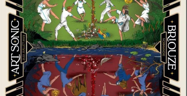 photo  l’affiche d’art sonic 2023, dessinée par l’artiste tizieu, figure dans le classement des 100 plus belles affiches de france, et pas à la 99e place !  &copy;  dr 