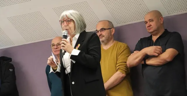 photo  martine crnkovic a présenté ses vœux aux habitants, dimanche 21 janvier 2024.  &copy;  ouest-france 