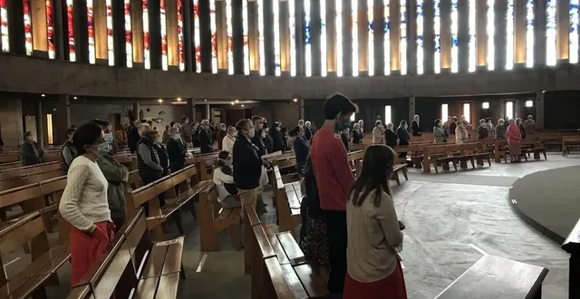 photo  l’église saint-michel à argentan, un des lieux qui accueillera les prières œcuméniques dans l’orne.  &copy;  archives ouest-france 